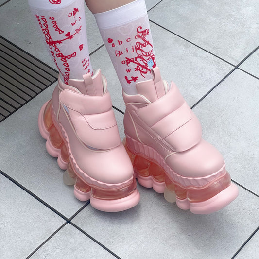 JEWELRY ARK PUFF HIGH / PINK / MIKIOSAKABEスニーカー