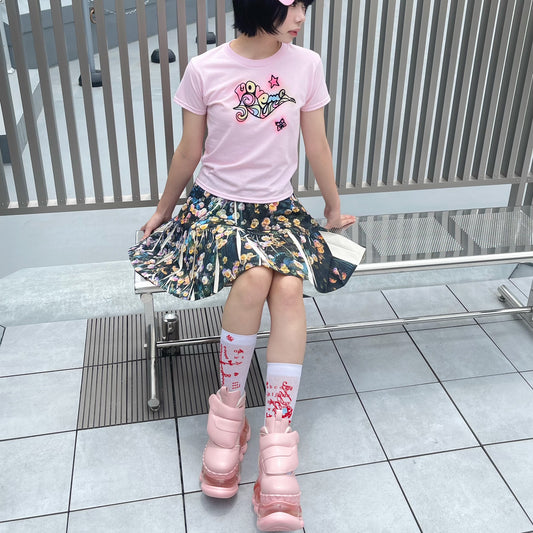 JEWELRY ARK PUFF HIGH / PINK / MIKIOSAKABEスニーカー