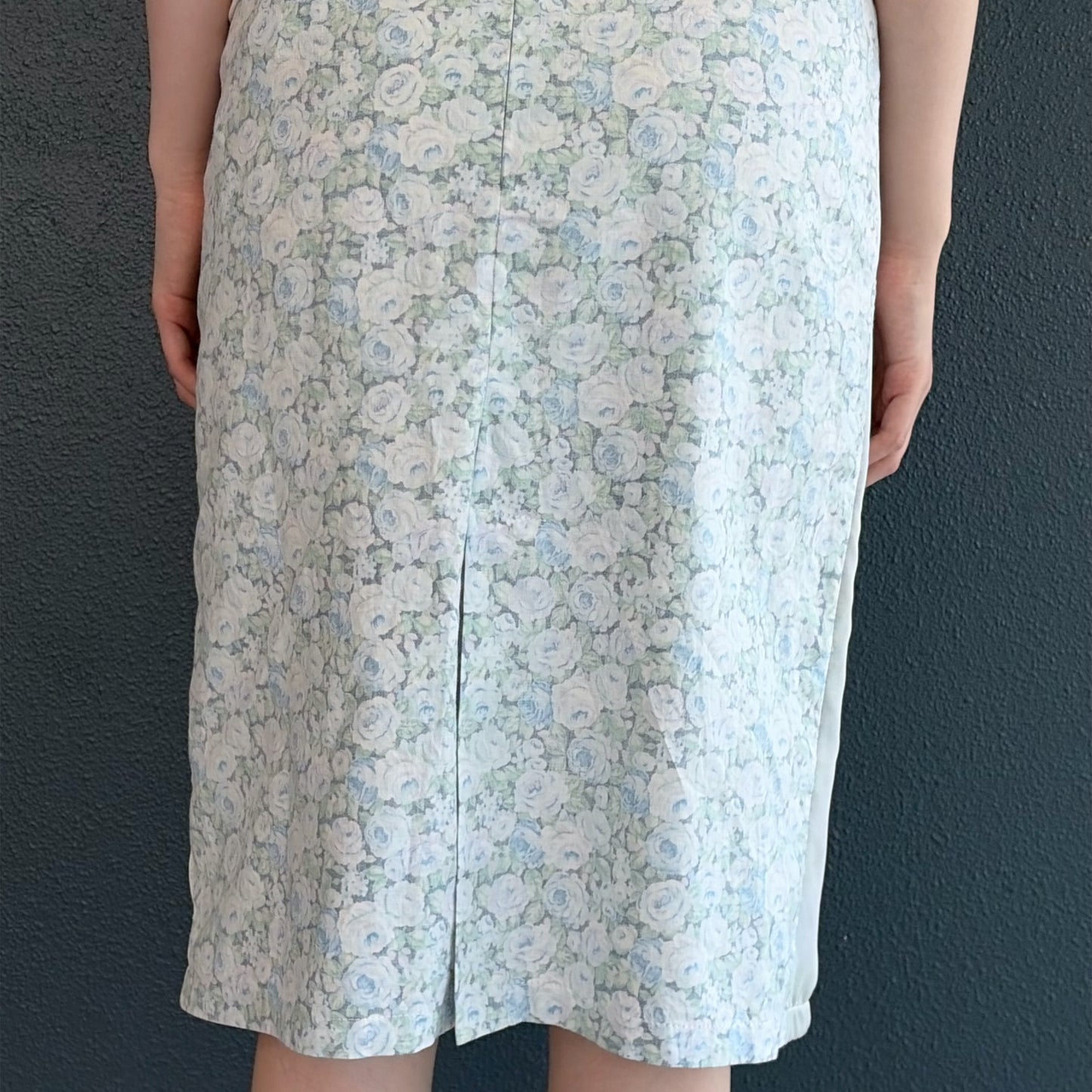 fountain medium skirt / print / プリントミディアムスカート