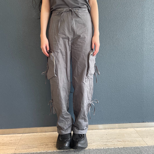 Side Pocket Silhouette Pants / Charcoal / サイドポケットパンツ