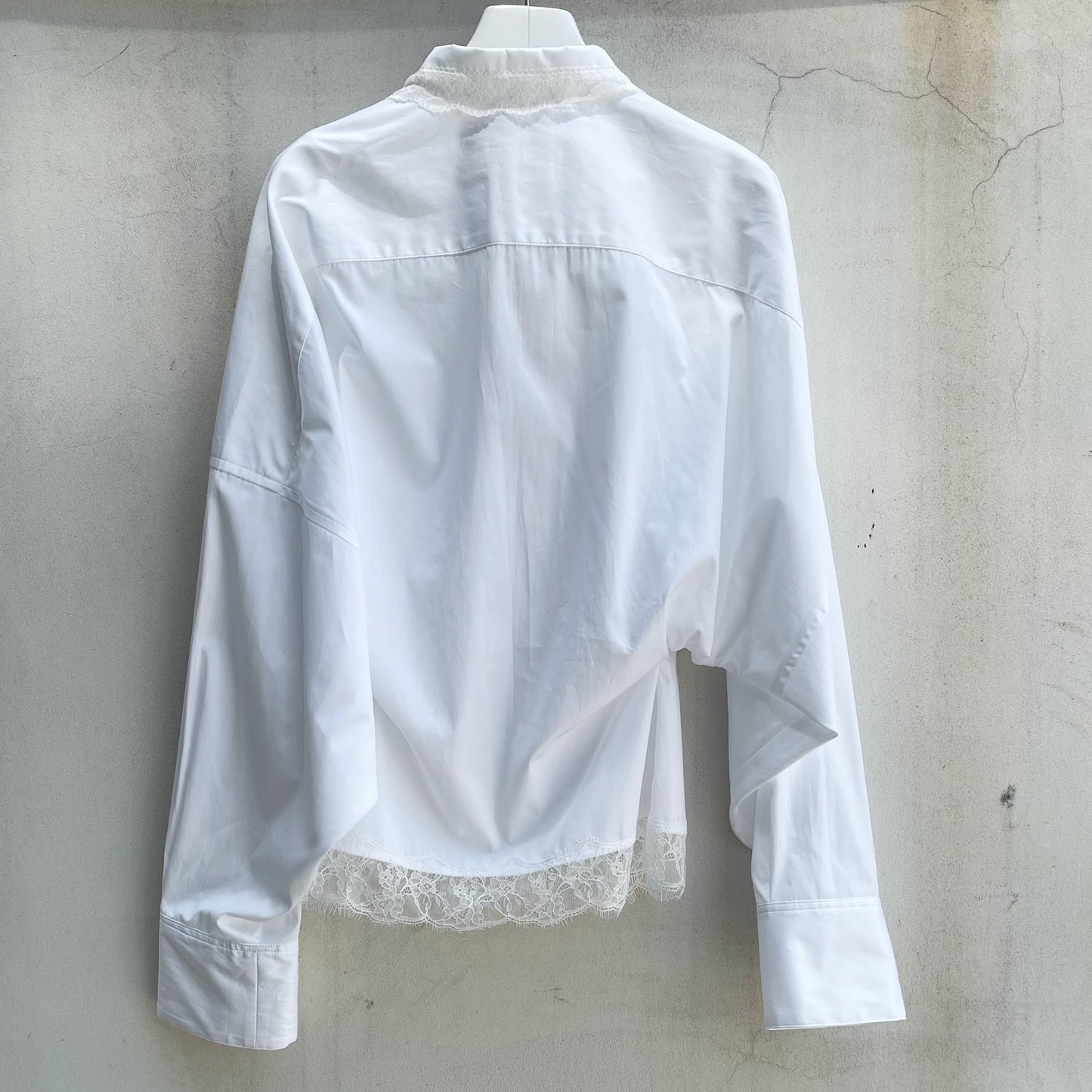 Hanna Shirt / White / ウエストシェイプシャツ