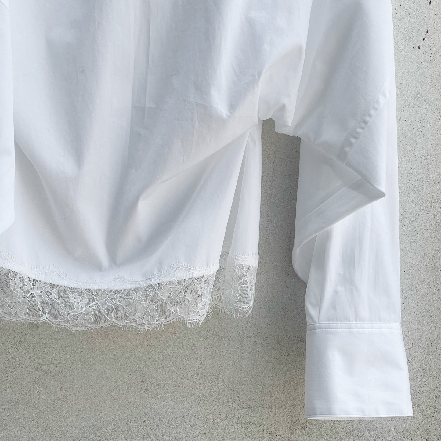 Hanna Shirt / White / ウエストシェイプシャツ