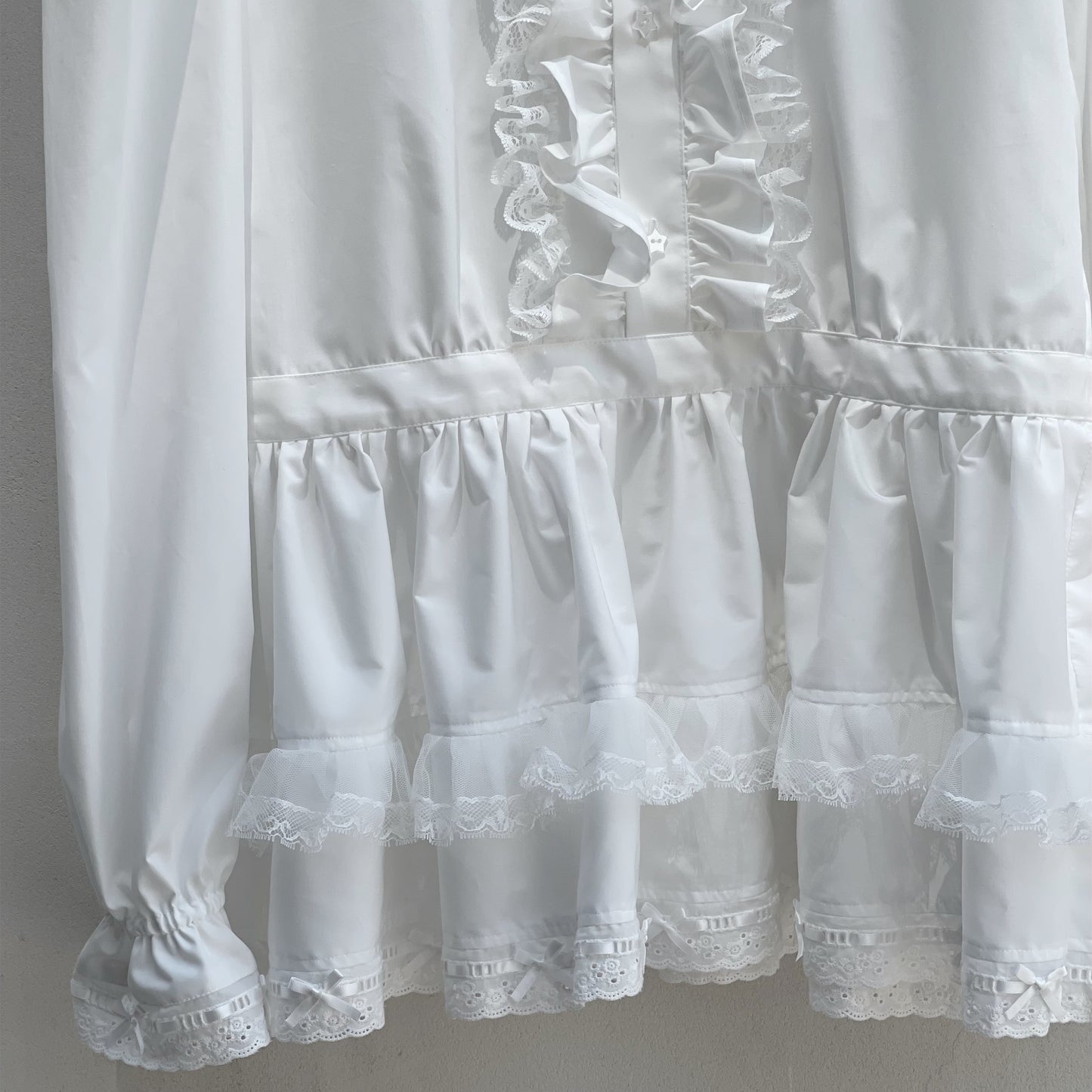 Frill dress / White / フリルドレス