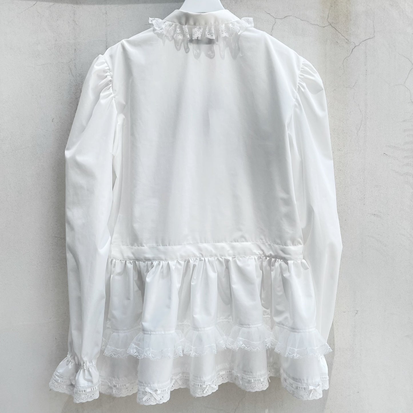 Frill dress / White / フリルドレス