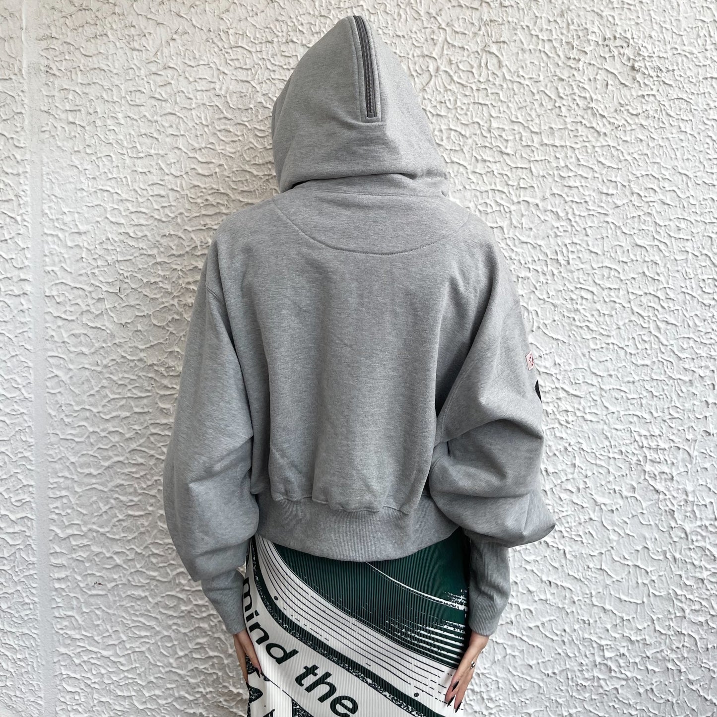 SAILOR ZIP-UP PARKA / GRAY / セーラージップアップパーカー