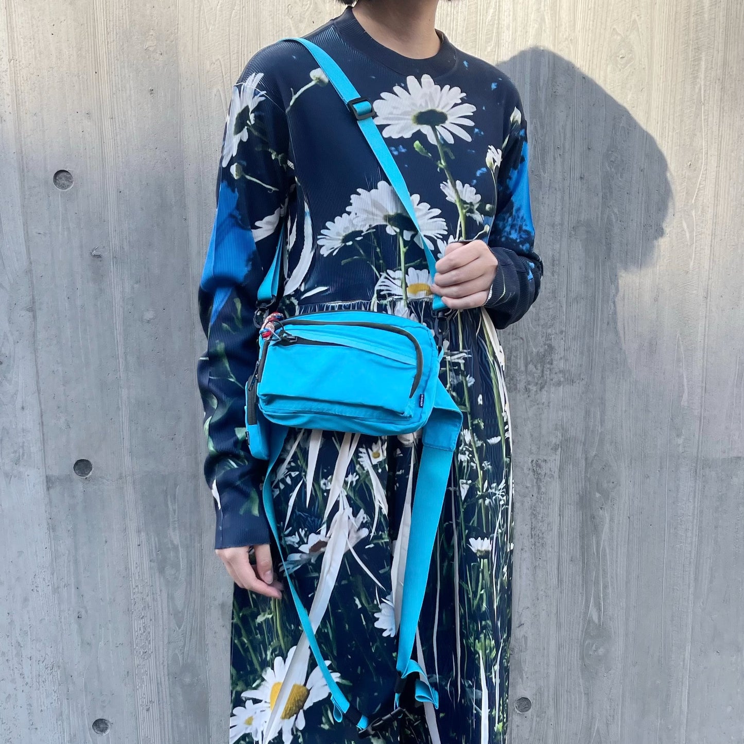 2WAY WAIST POUCH / BLUE / 2WAYウエストポーチ