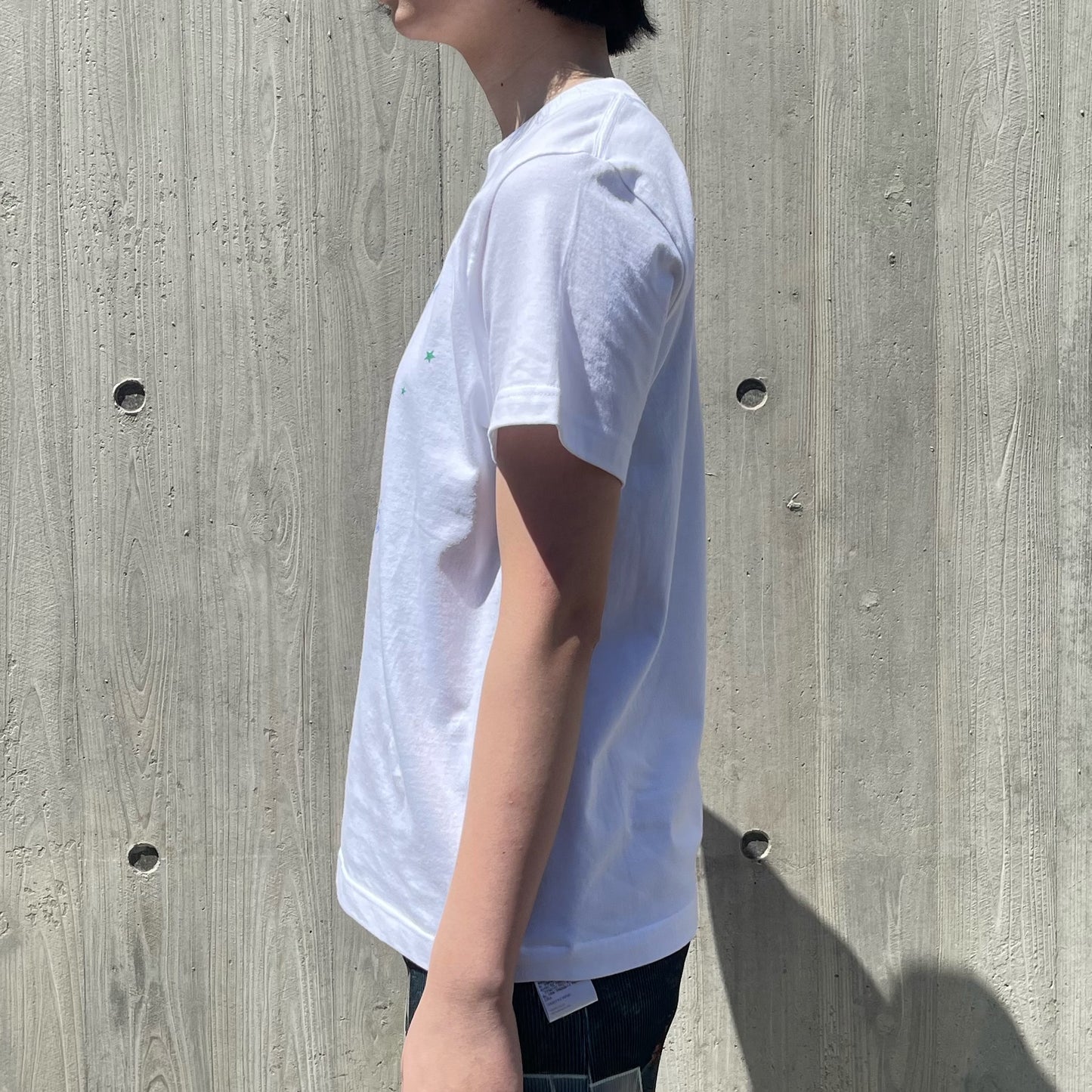 F Parade T / White / オリジナルグラフィックTシャツ