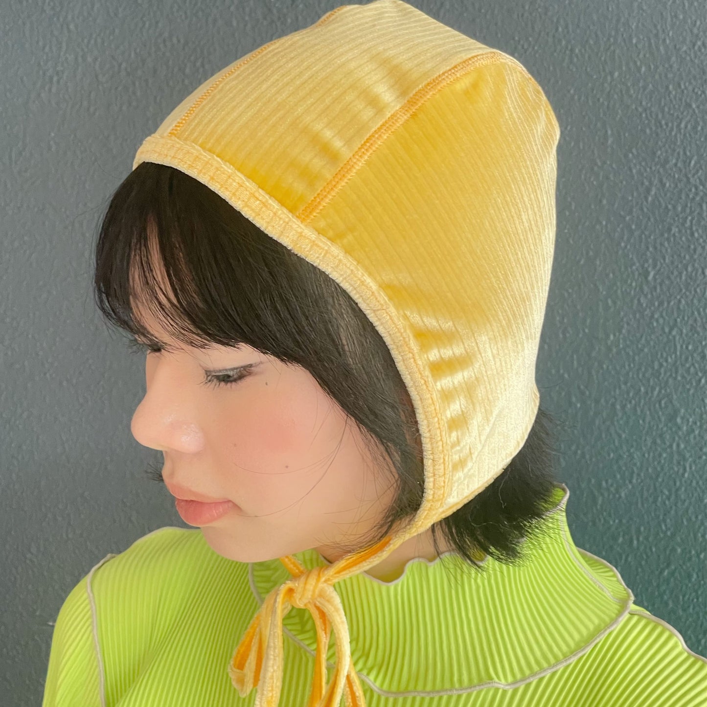 FLEX VELVET BONNET / MADELEINE / ベルベットボンネット