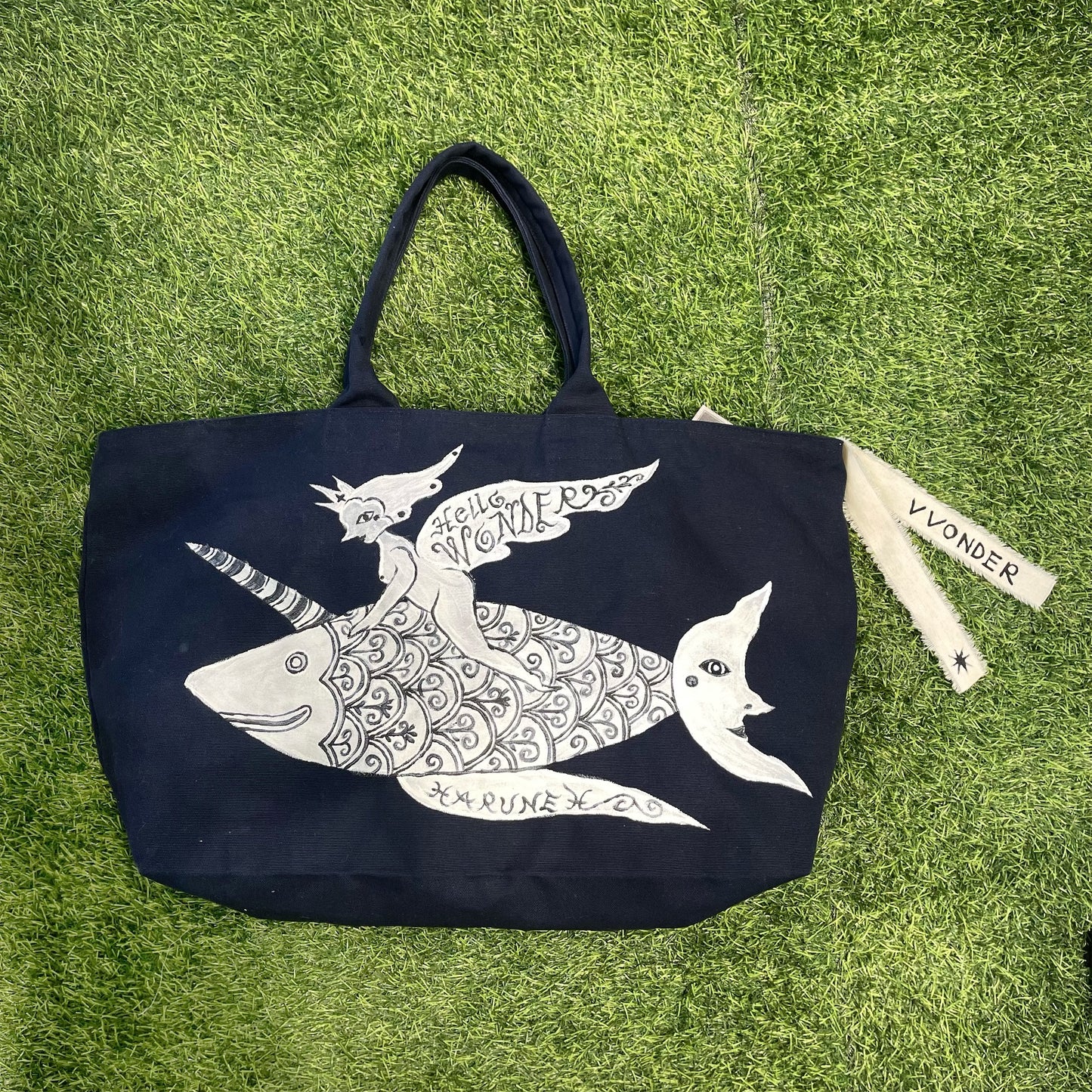 Bag - Fish / NAVY / バッグ