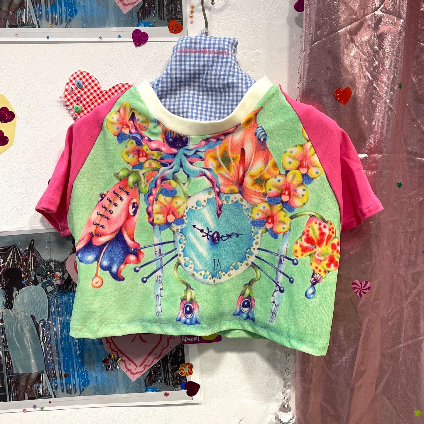 EMA Tshirt Pink Short / Pink / Ema GasperコラボレーションTシャツ