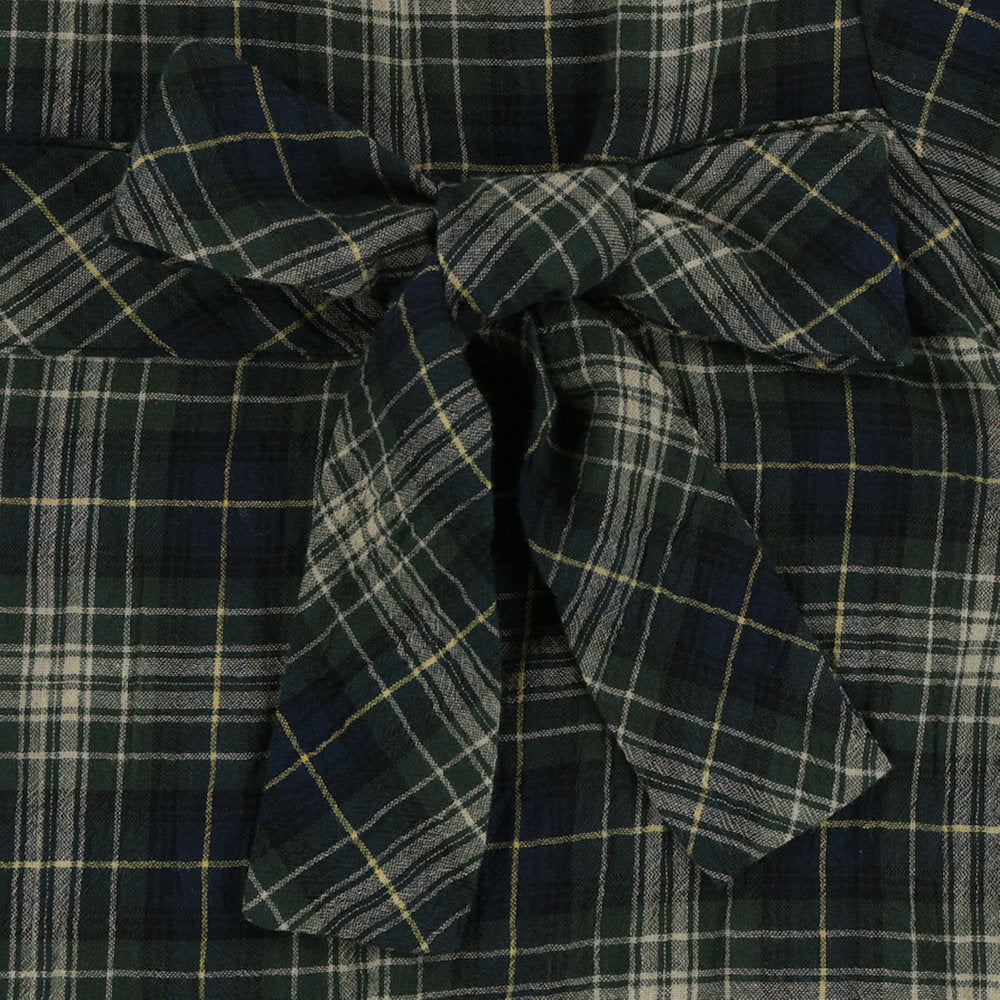BOW BLOUSE / CHECK / ボウブラウス