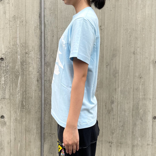 PEACE T / Sky Blue / グラフィックTシャツ