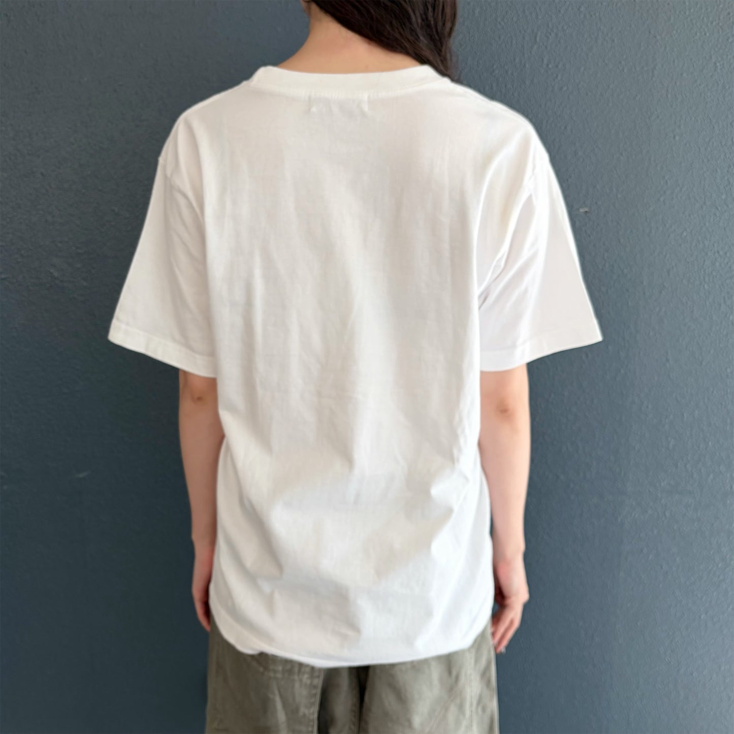 shell key chain print t shirt / white / オリジナルグラフィックTシャツ