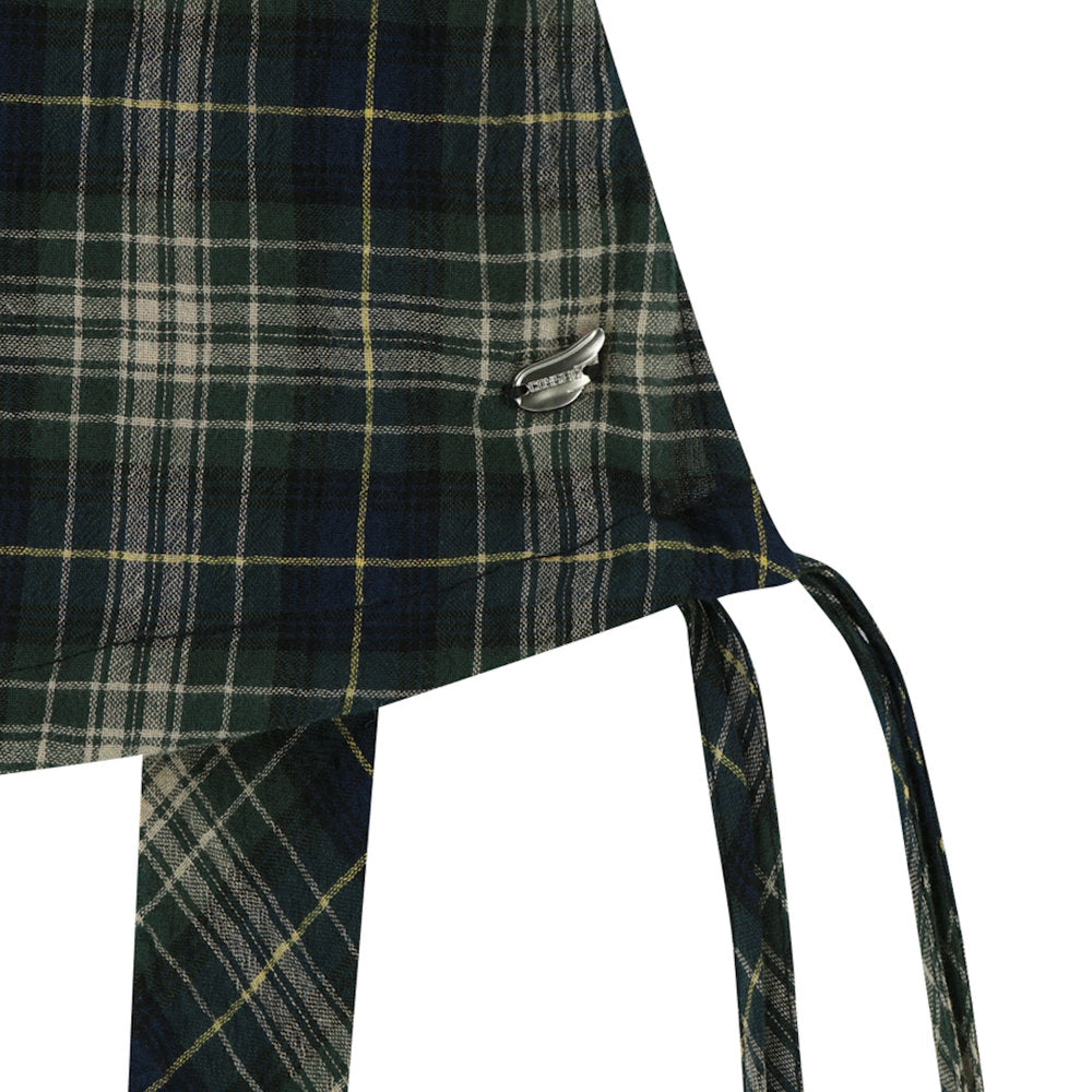 BOW BLOUSE / CHECK / ボウブラウス