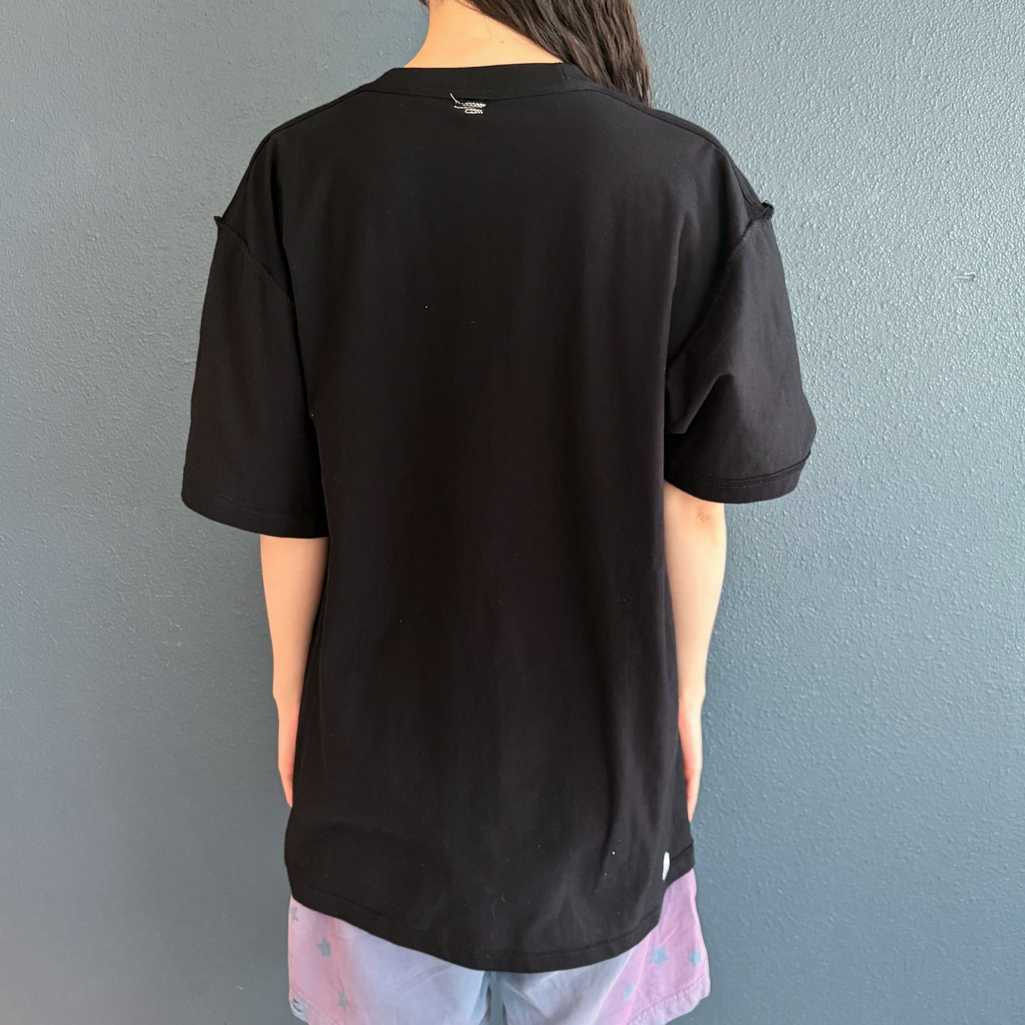 Patchwork tshirts / Black C / パッチワークTシャツ