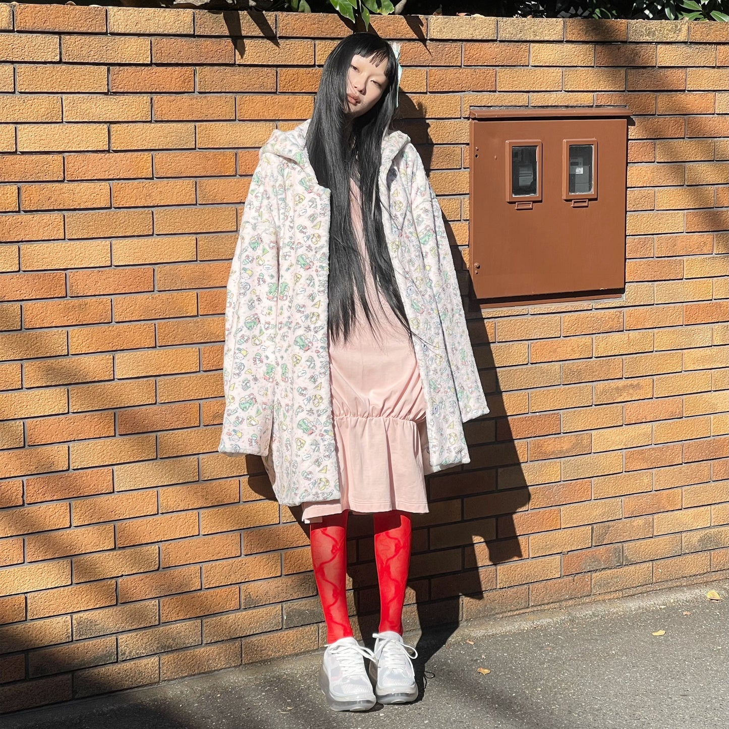 KNIT BAMBI MOON / PINK / ニットムーンスニーカー
