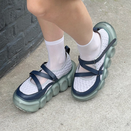 JEWELRY BUBBLE MARY JANE / GRAY / MIKIOSAKABEメリージェーン