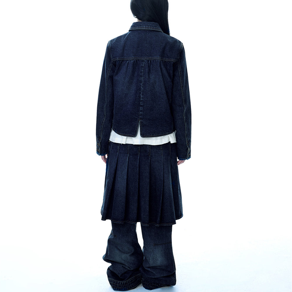 DEEP DENIM JACKET / NAVY / デニムジャケット