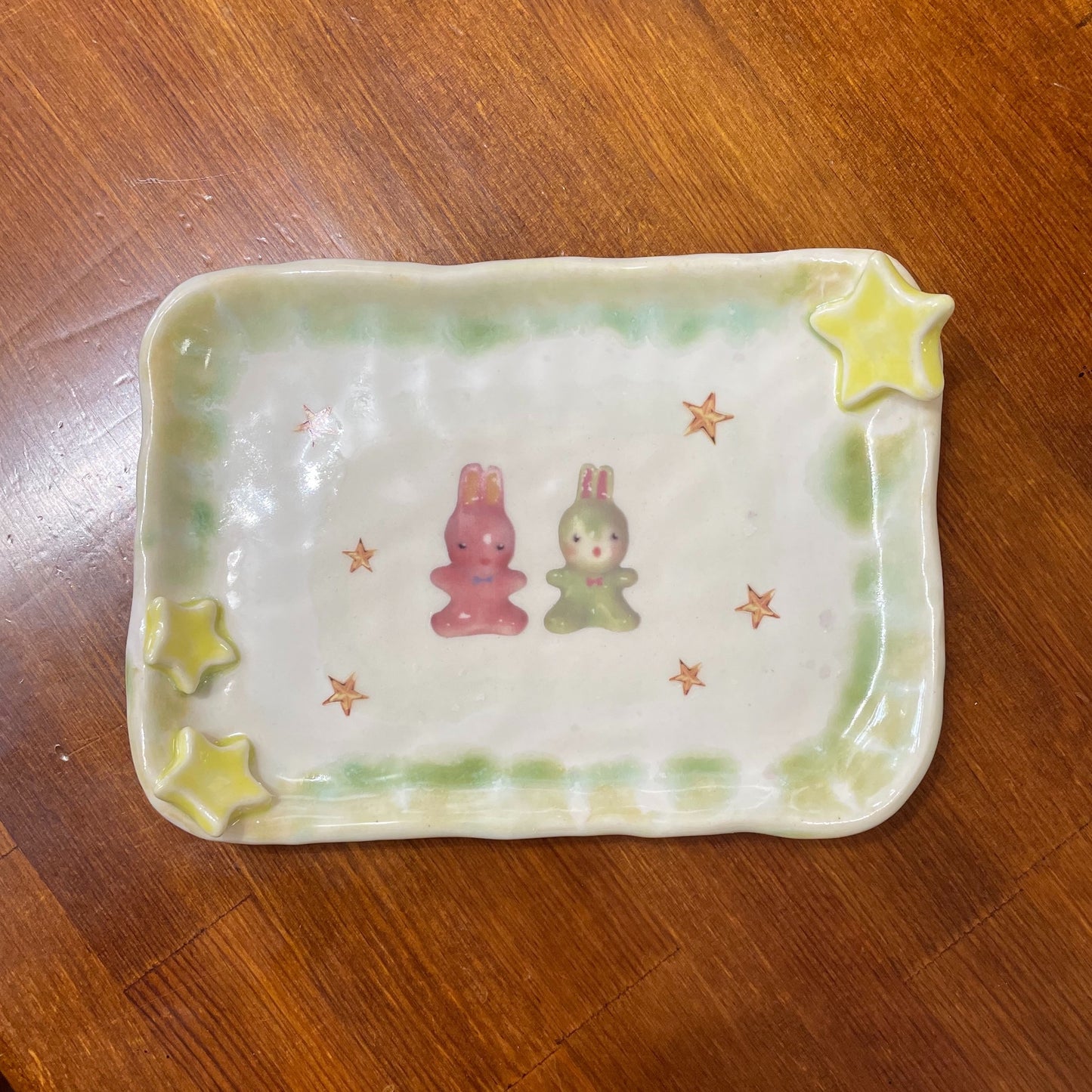 berry & sophie tray / うさぎのトレイ