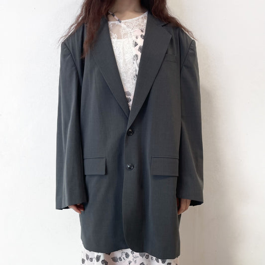 Nicholas Jacket / Gray / ビッグシルエットジャケット