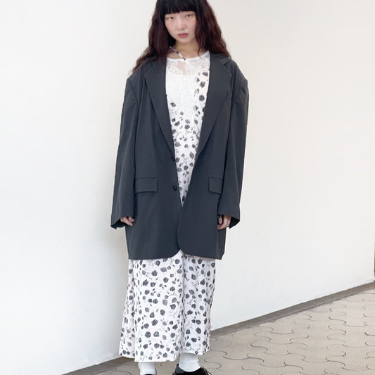 Nicholas Jacket / Gray / ビッグシルエットジャケット