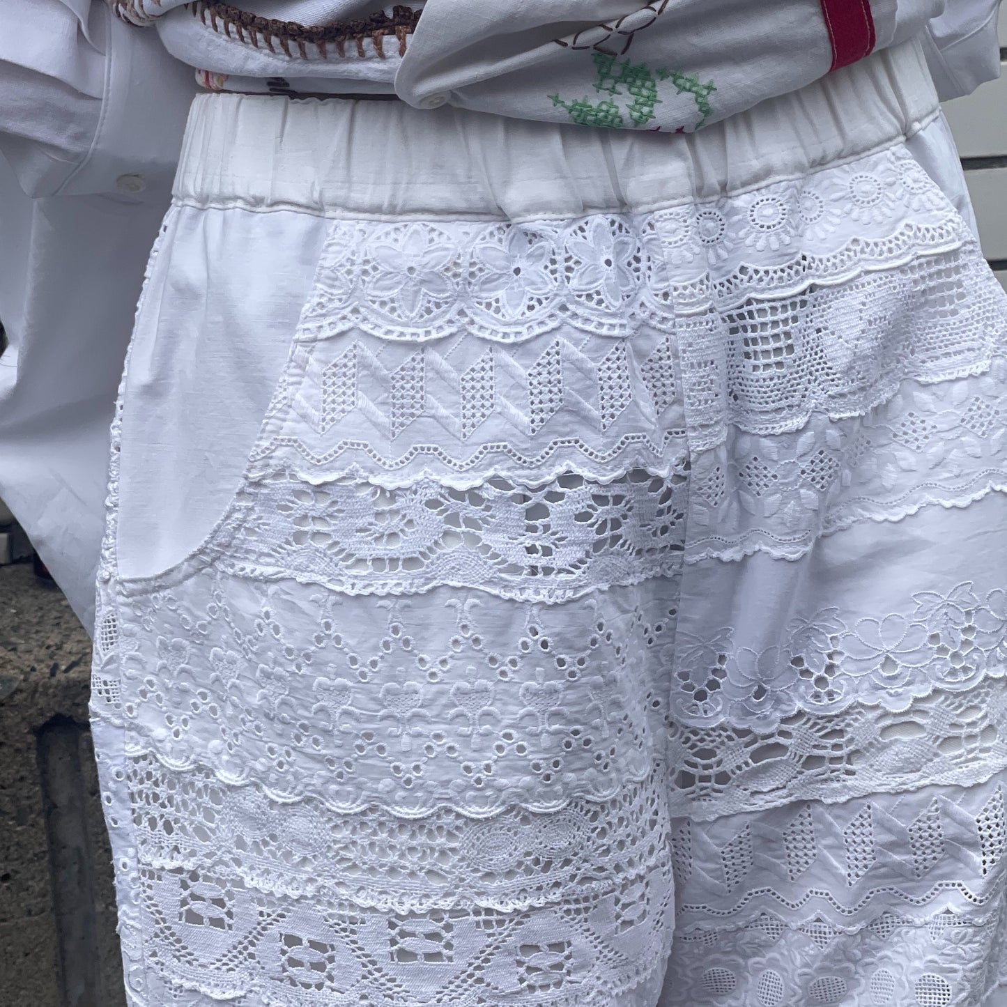 【SHEEP別注】LACE SHORTS / WHITE / レースショーツ