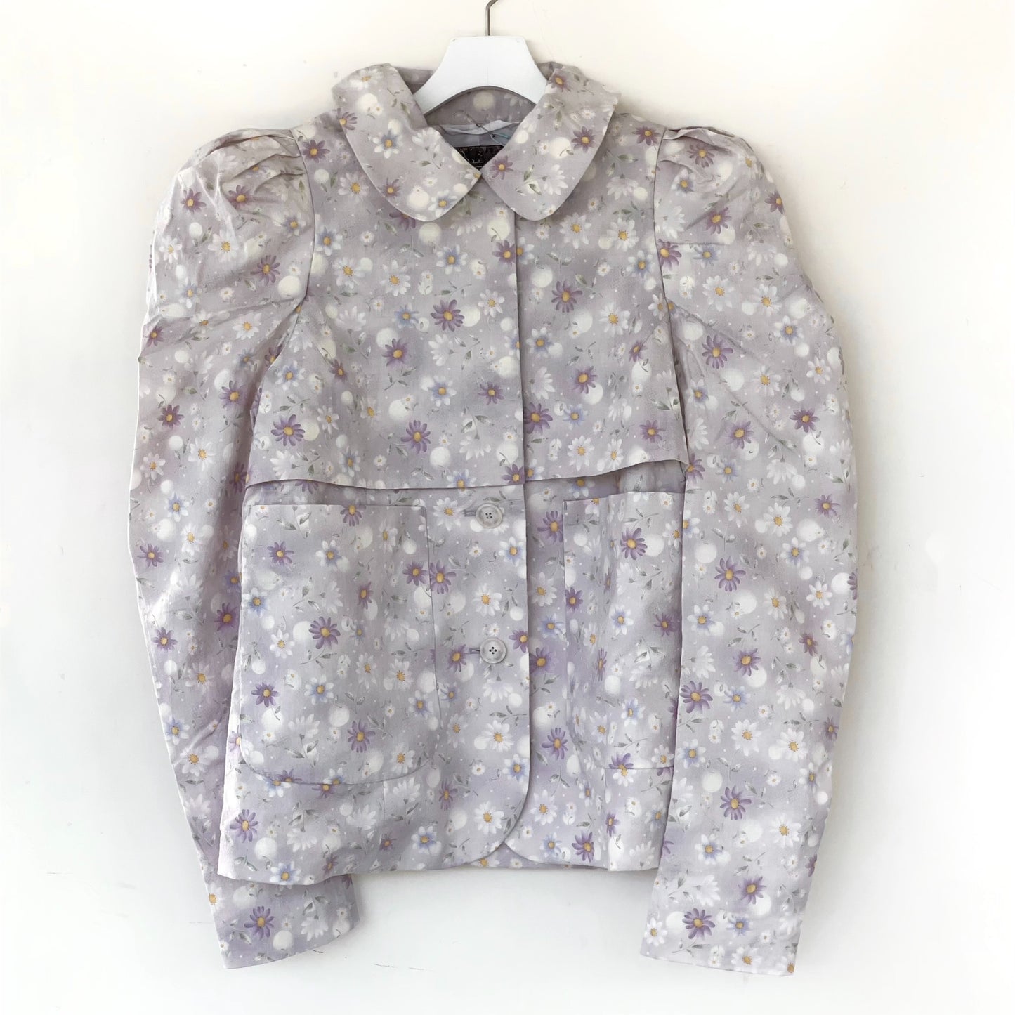 EMMA JACKET / PURPLE / パフスリーブジャケット
