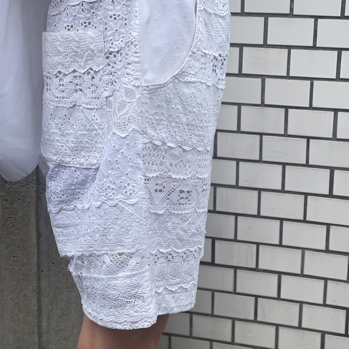 【SHEEP別注】LACE SHORTS / WHITE / レースショーツ