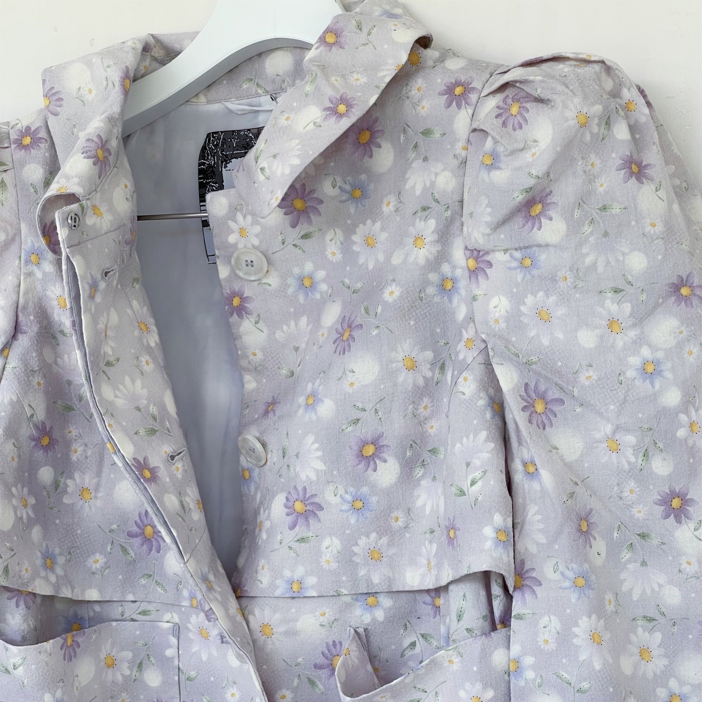 EMMA JACKET / PURPLE / パフスリーブジャケット