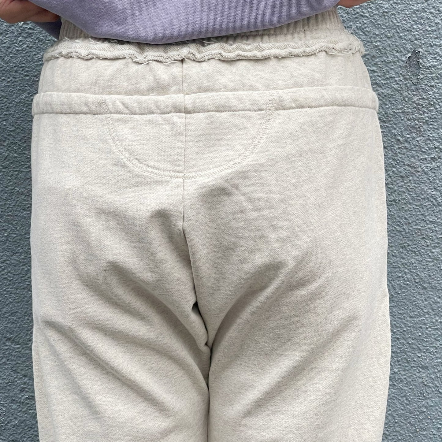 One day double pants / FROST GRAY / ダブルウエストスウェットパンツ