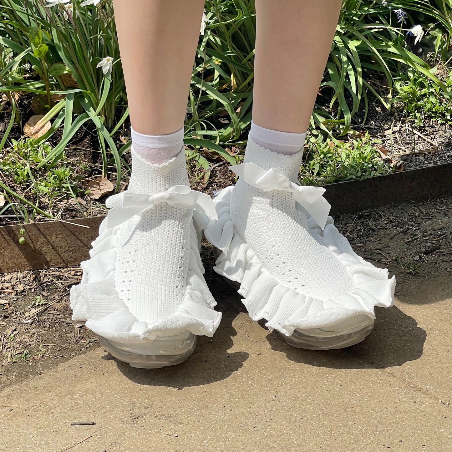 RUFFLE MOON / WHITE / ラッフルムーンシューズ
