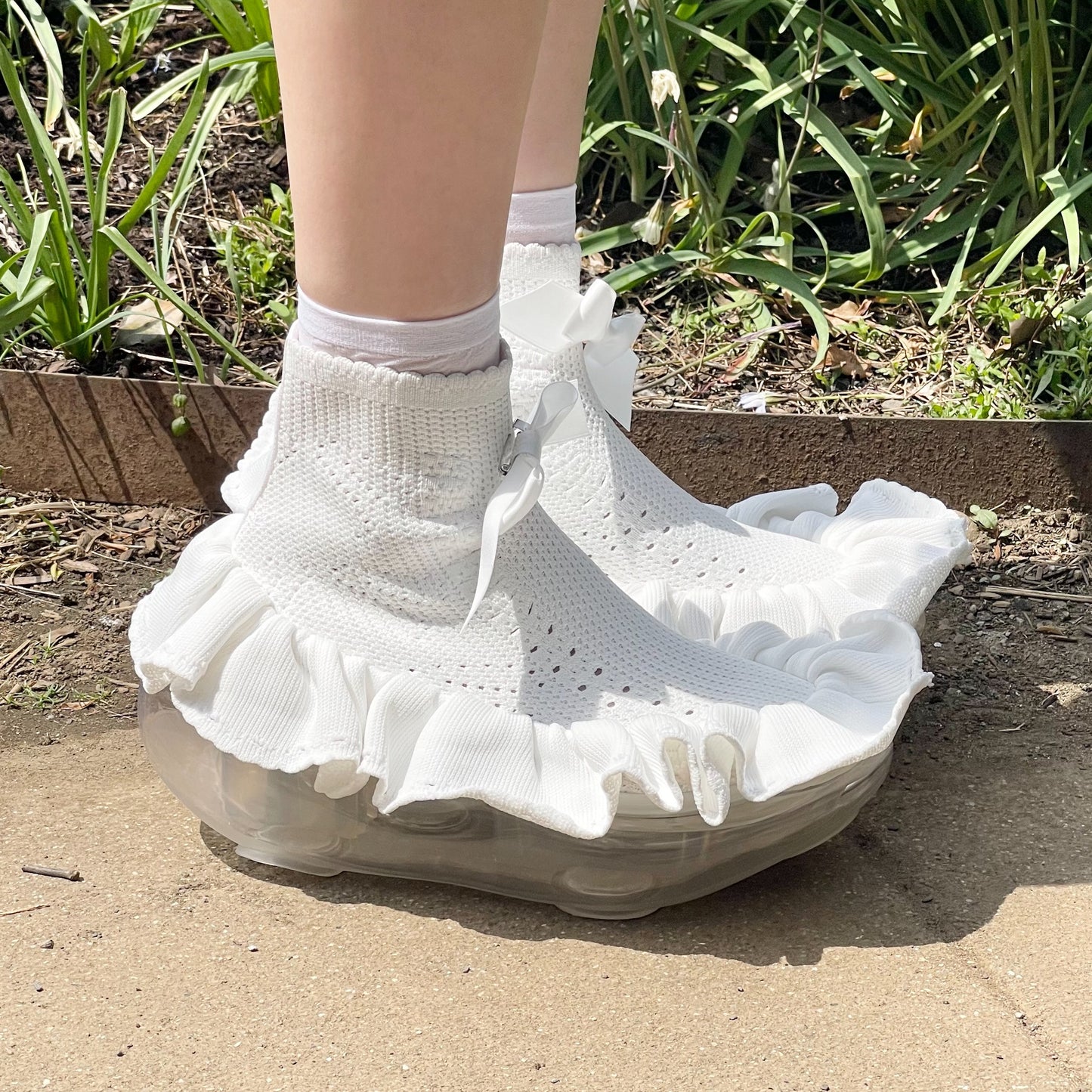 RUFFLE MOON / WHITE / ラッフルムーンシューズ