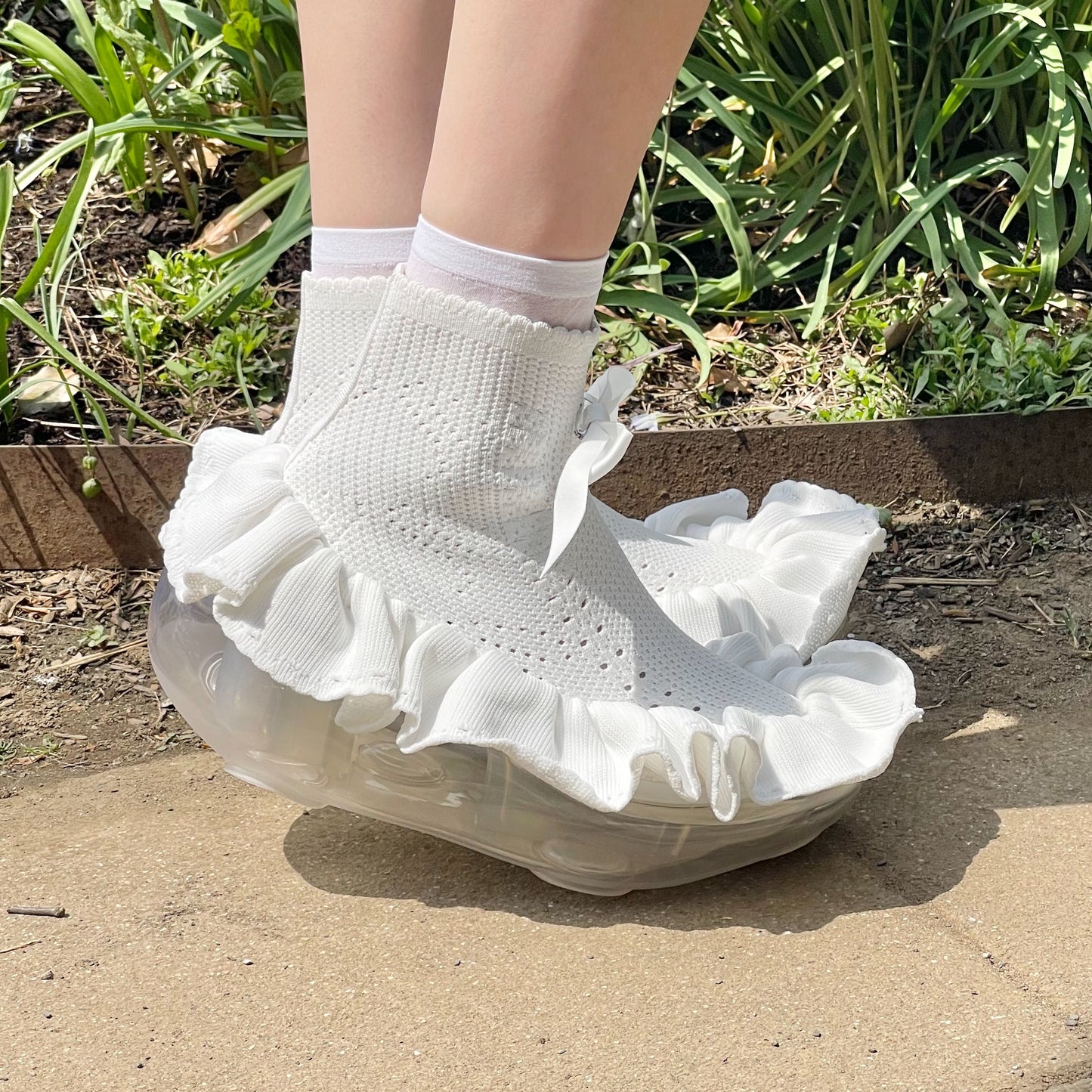 RUFFLE MOON / WHITE / ラッフルムーンシューズ