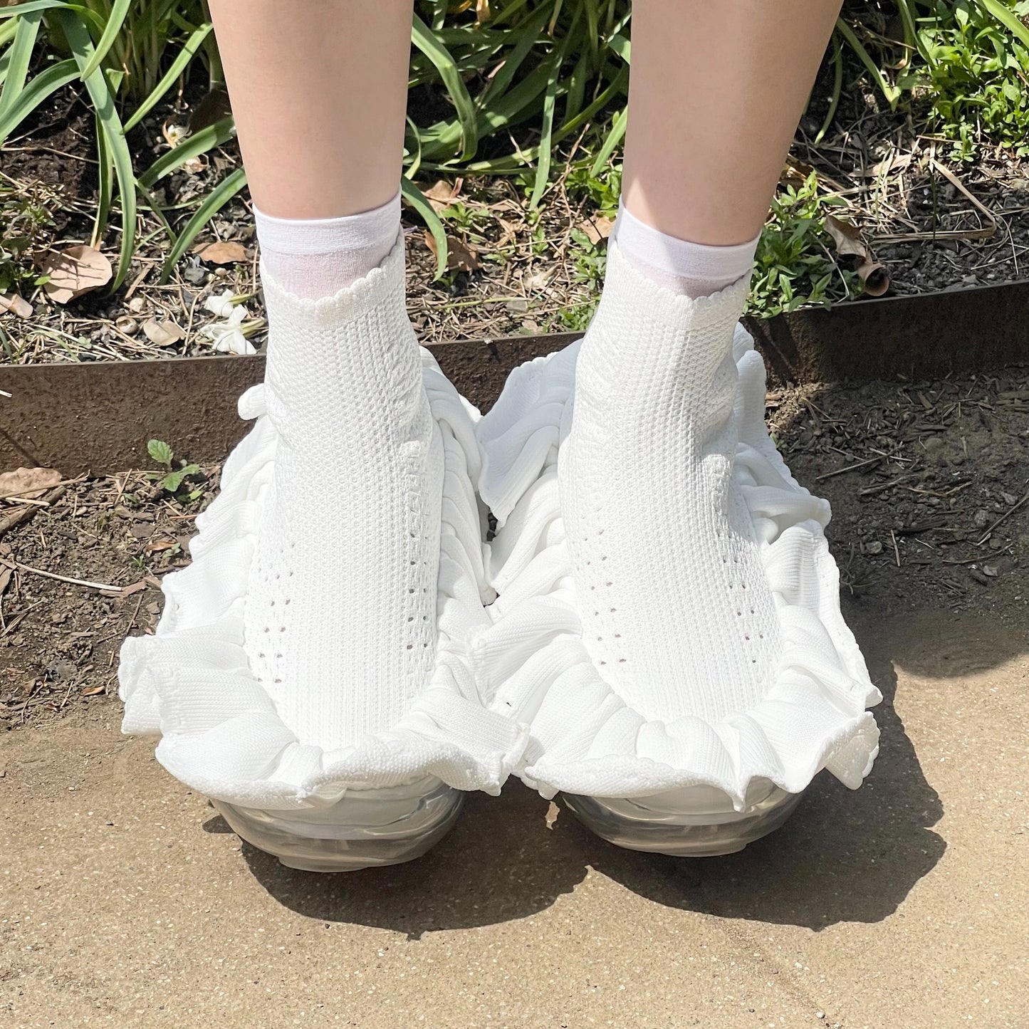 RUFFLE MOON / WHITE / ラッフルムーンシューズ
