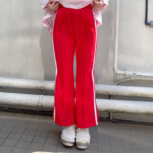 Her track pants / red × white / トラックパンツ