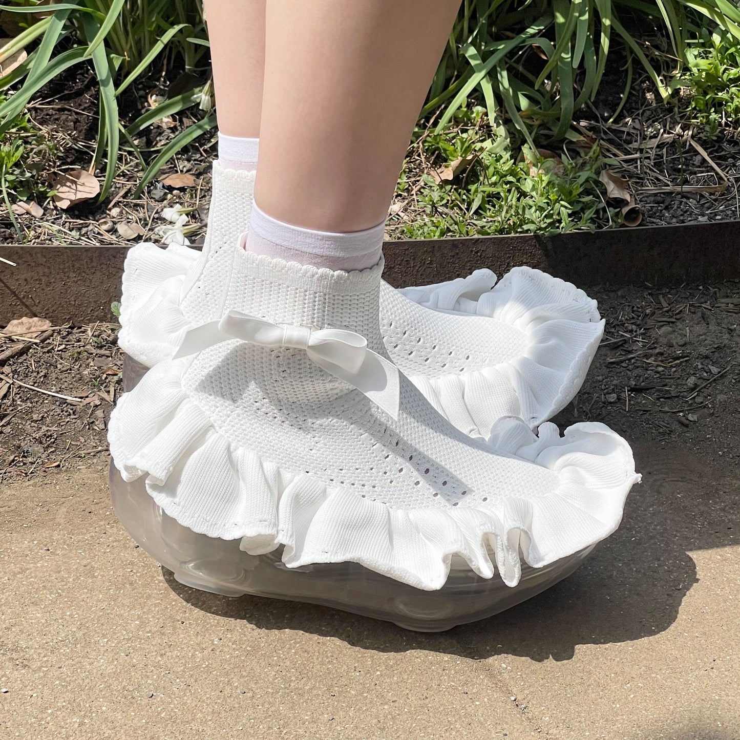 RUFFLE MOON / WHITE / ラッフルムーンシューズ