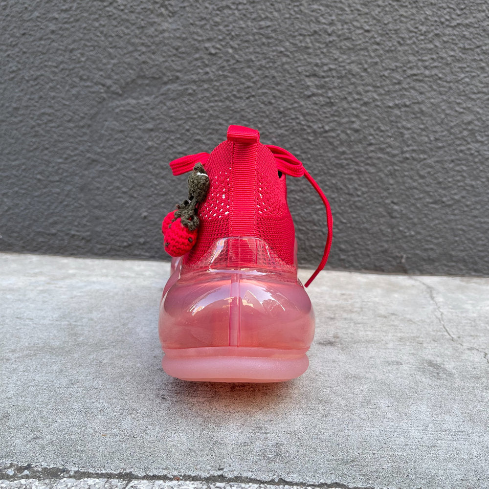 【MIKIOSAKABE×PINK HOUSE】NEW JEWELRY SHOES / RED