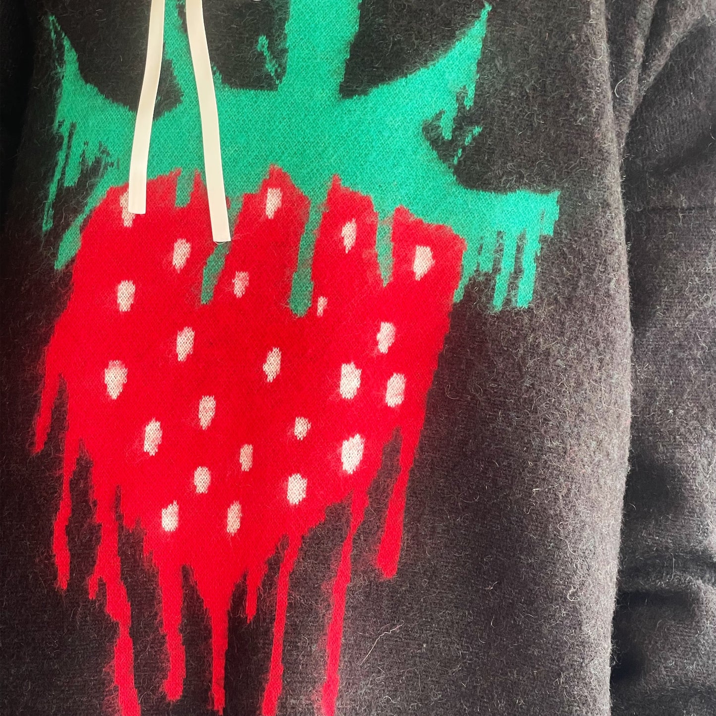 FRESH JACQUARD KNIT PULLOVER / BLACK / ジャガードニットプルオーバー【Brett Westfallコラボレーション】