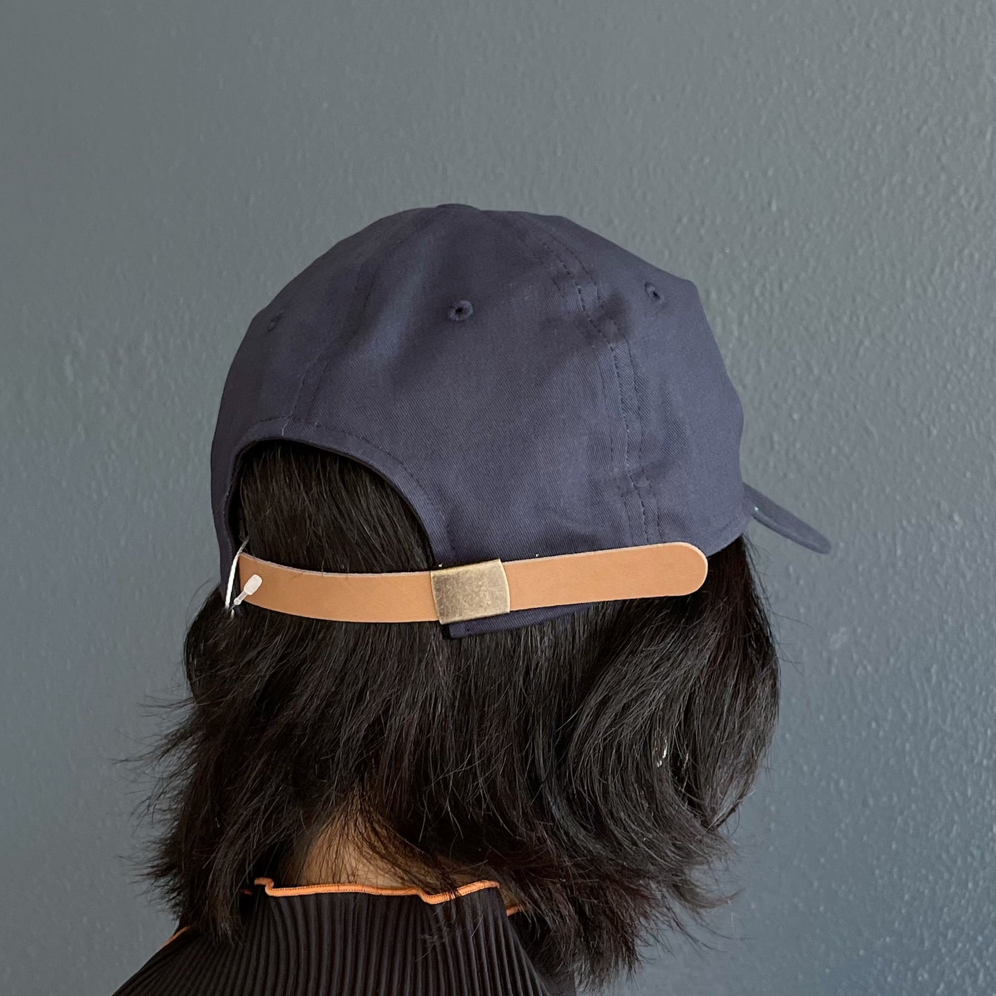 EMBROIDERY 2TONE CAP / NAVY / 刺繍2トーンキャップ