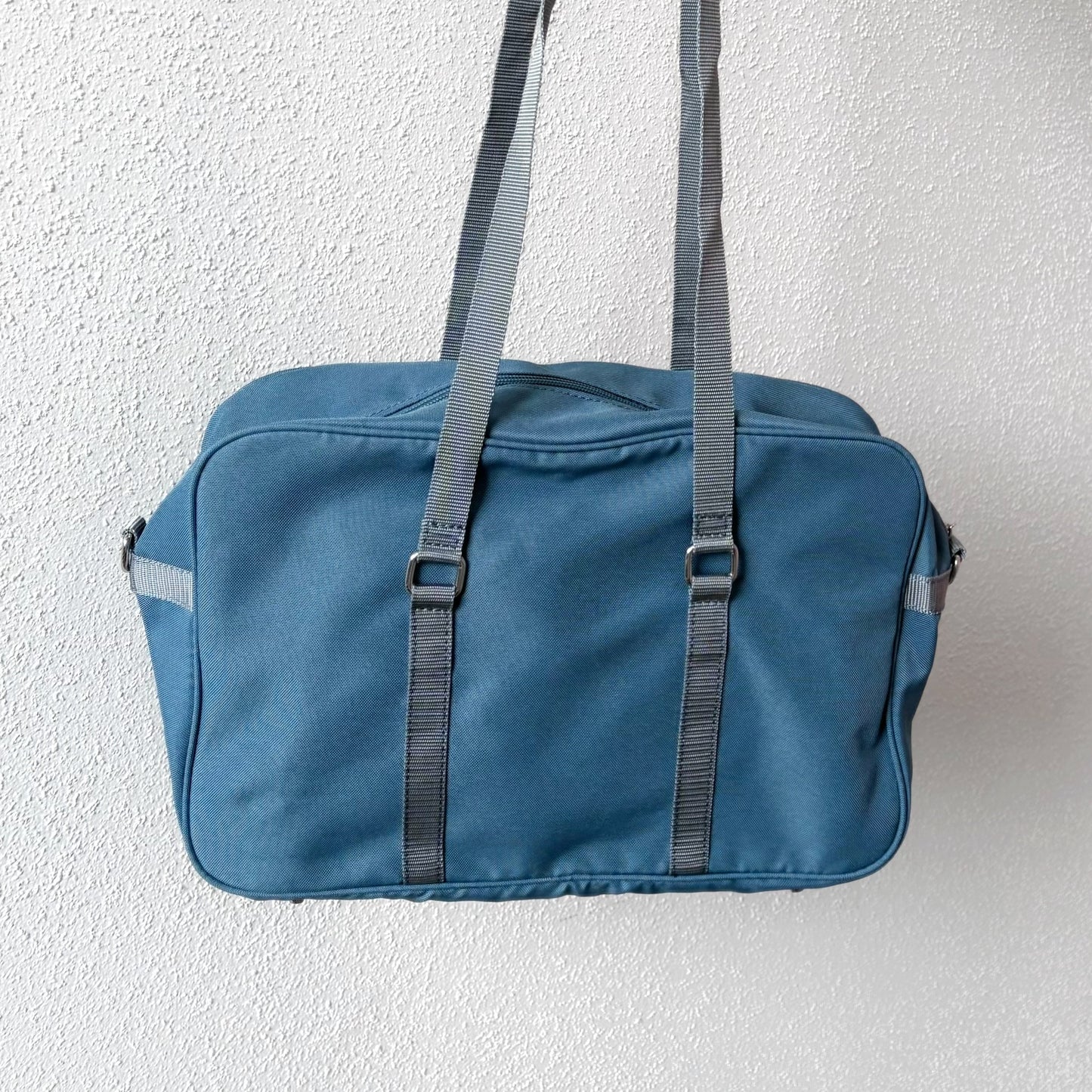 ABANDONED SCHOOL BAG / NYLON BLUE / ショルダースクールバッグ