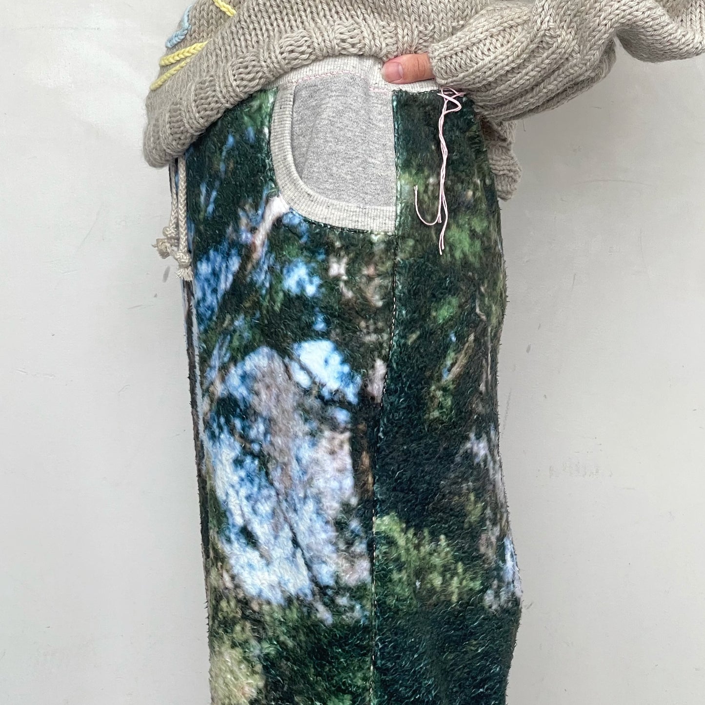 boa print pants / カンガルー / ボアプリントパンツ