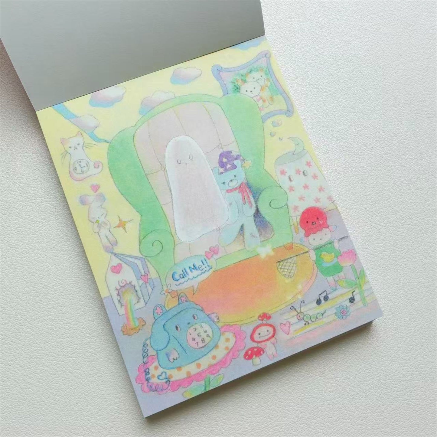 【plasticpeco】Stop Ahead - Notepad / メモ帳