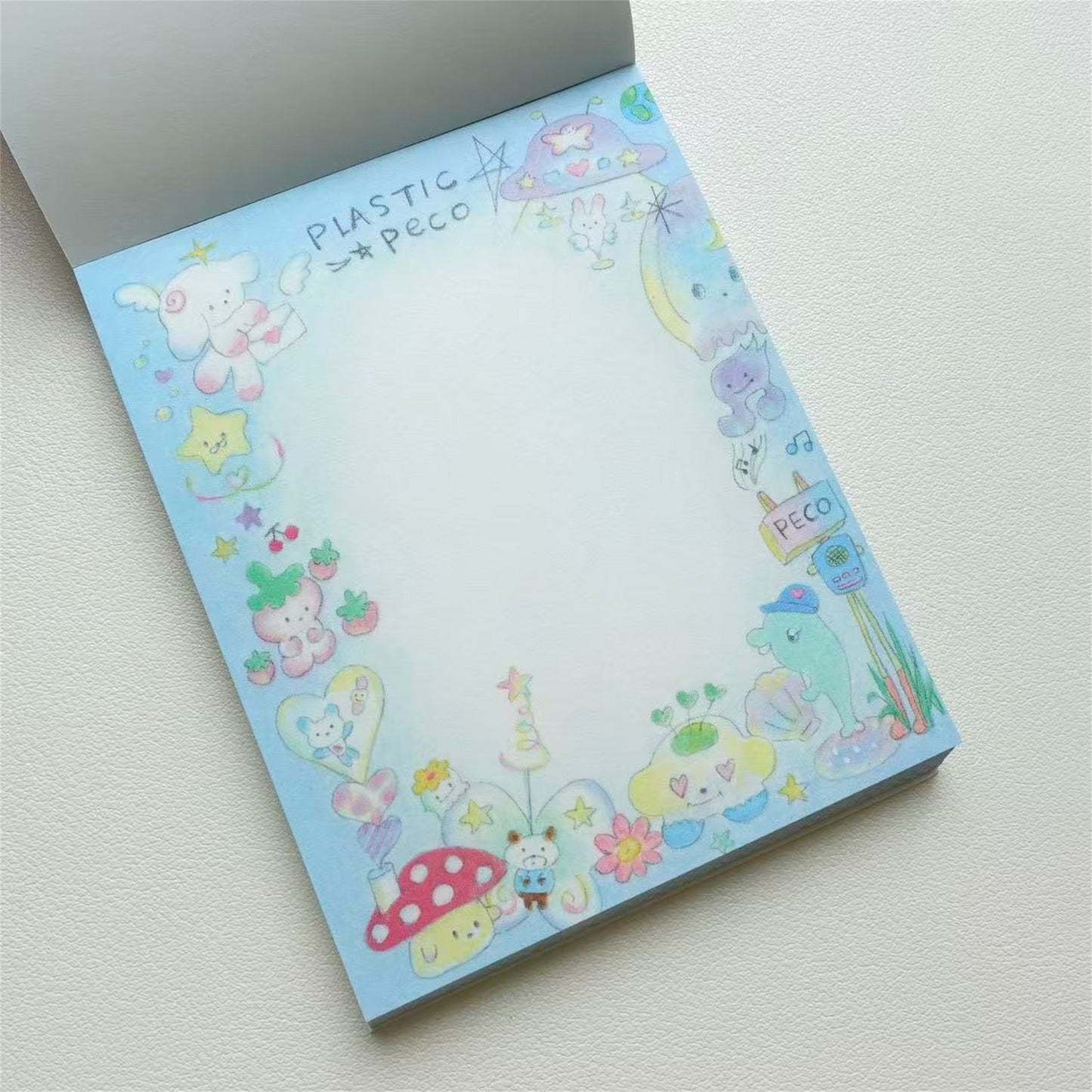 【plasticpeco】Stop Ahead - Notepad / メモ帳