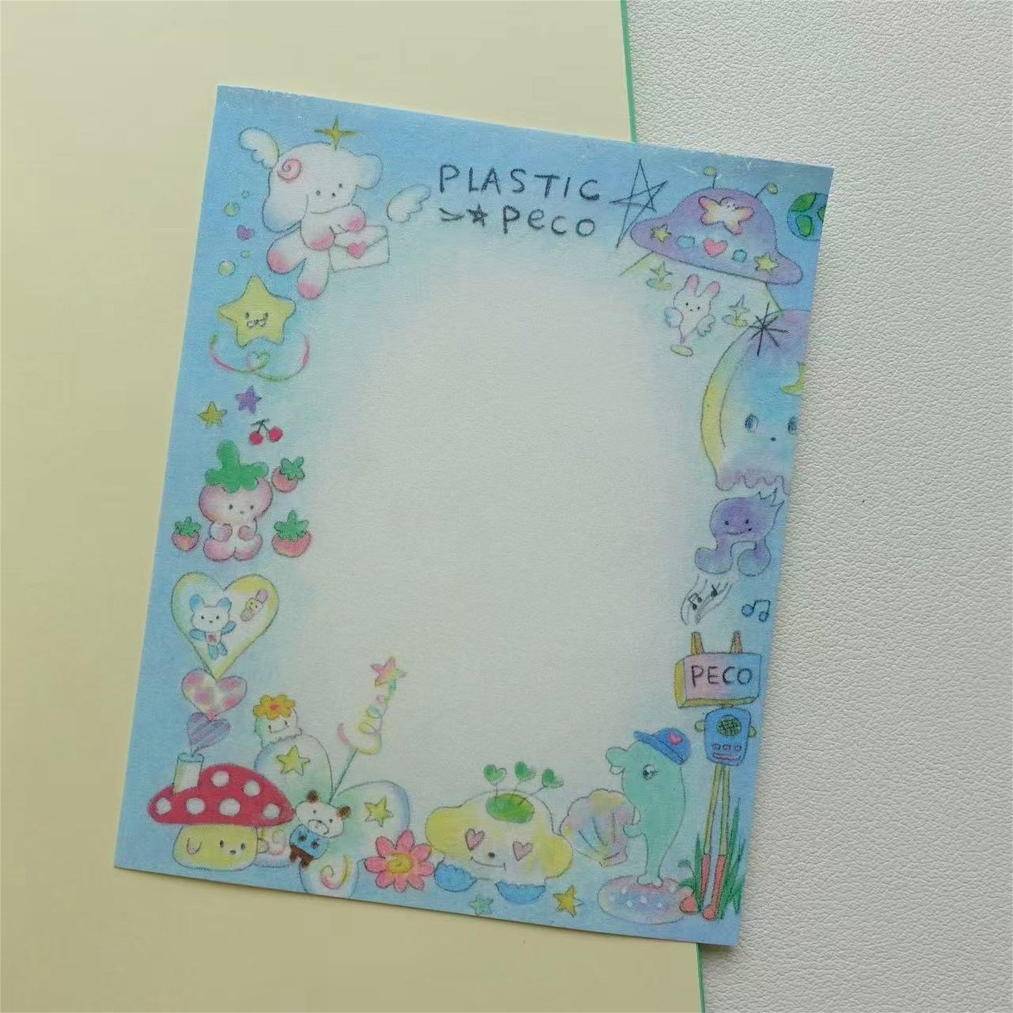 【plasticpeco】Stop Ahead - Notepad / メモ帳