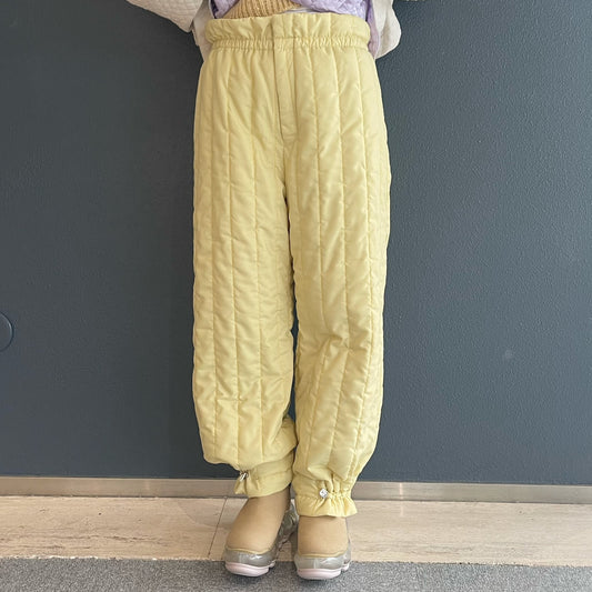 Padded snoop pants / YELLOW / パデットパンツ