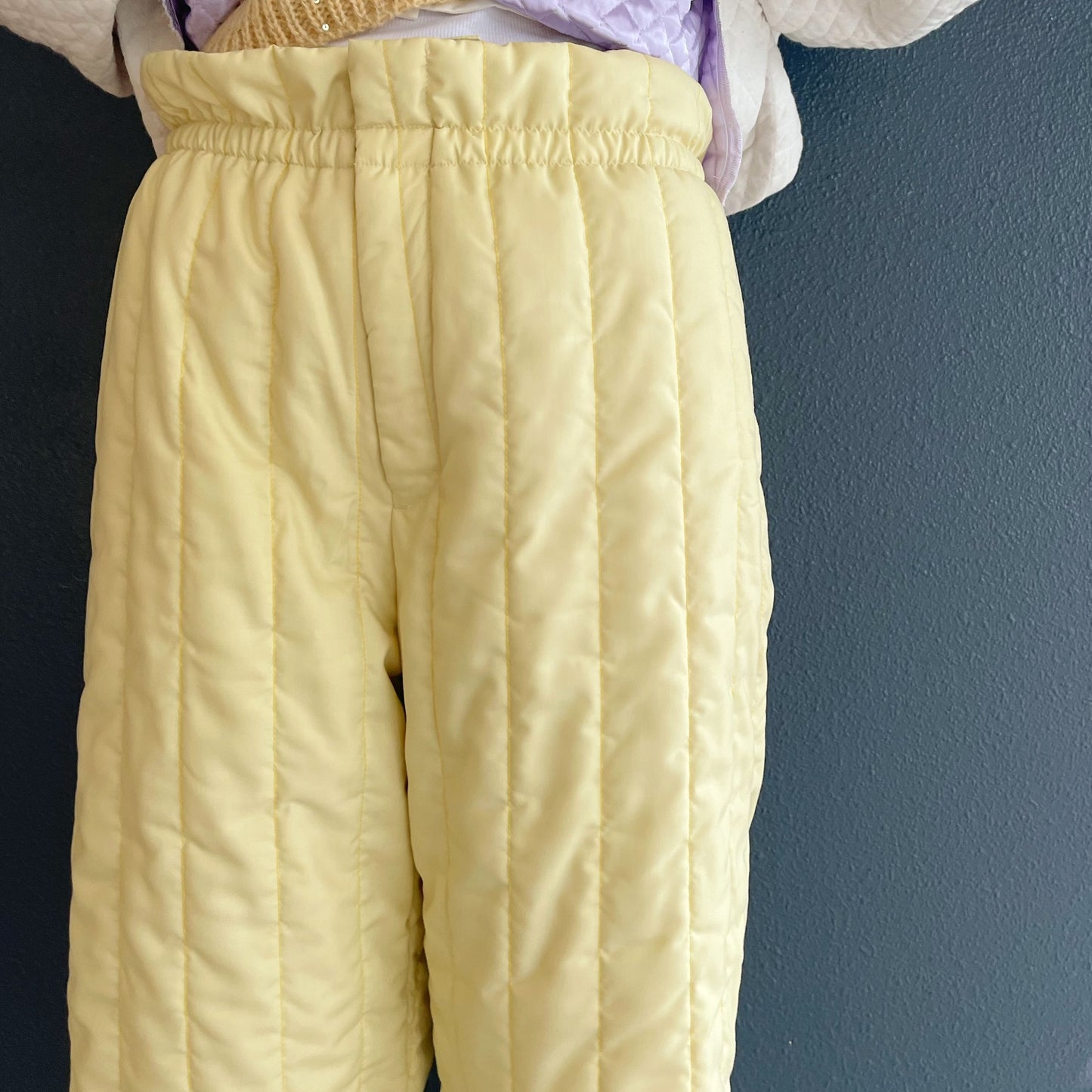Padded snoop pants / YELLOW / パデットパンツ