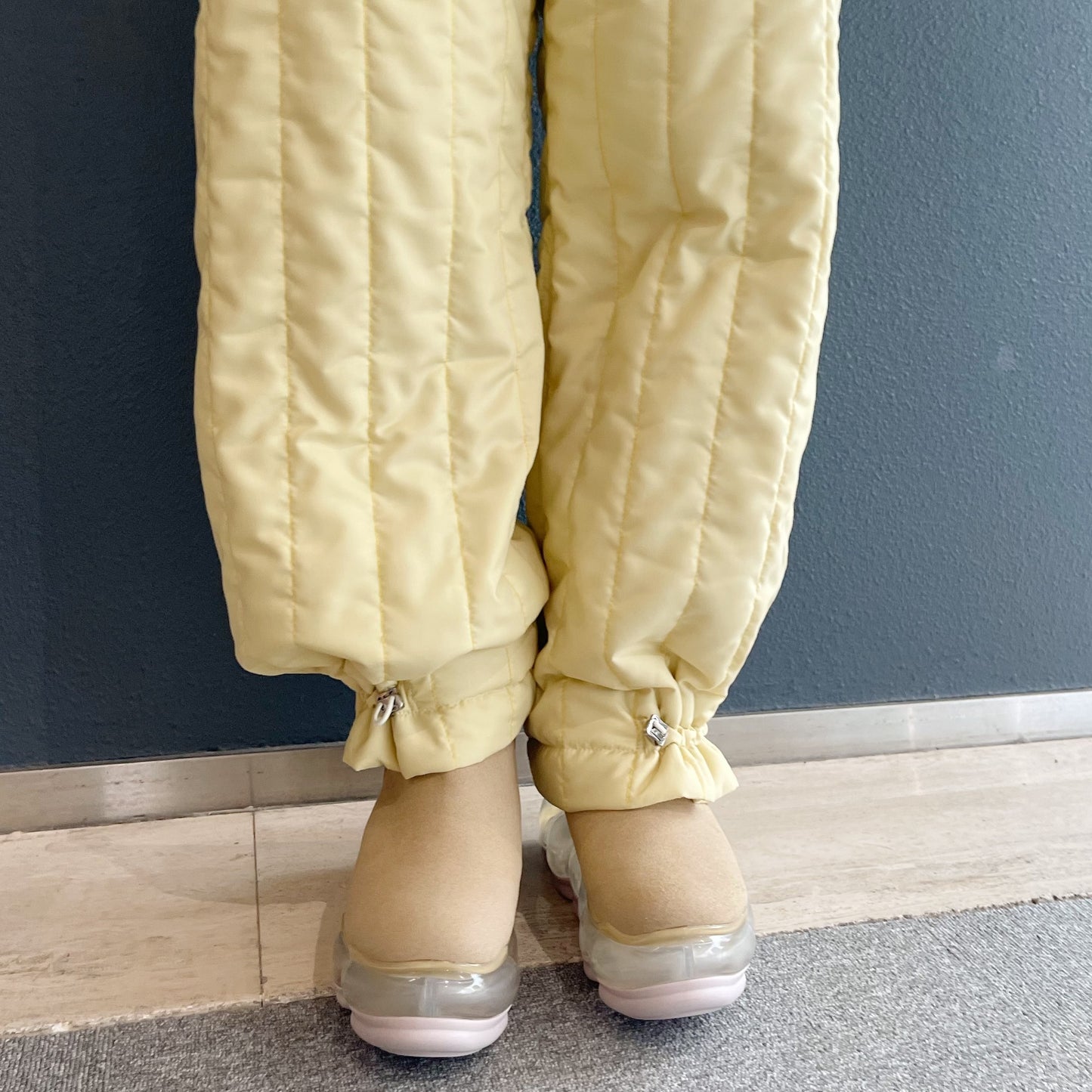 Padded snoop pants / YELLOW / パデットパンツ