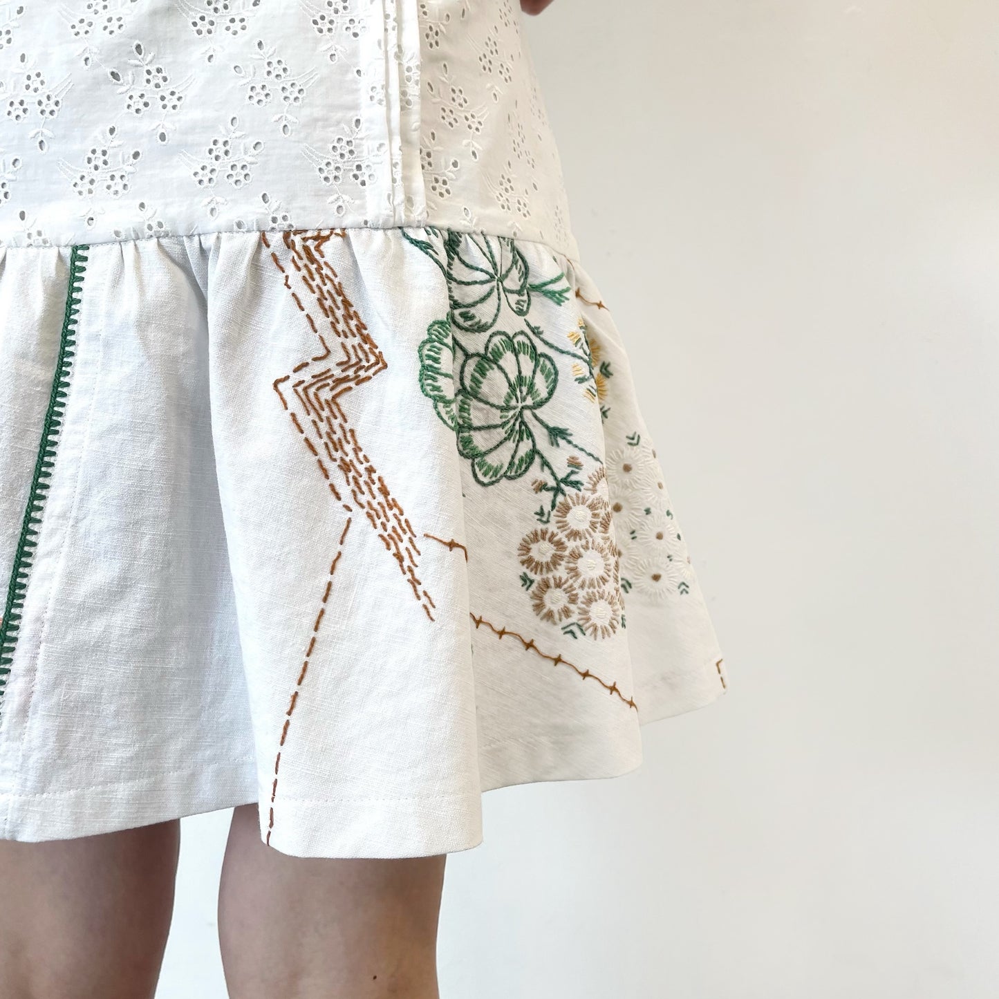 【SHEEP別注】TABLE CLOTH GATHERED SKIRT / テーブルクロスギャザースカート