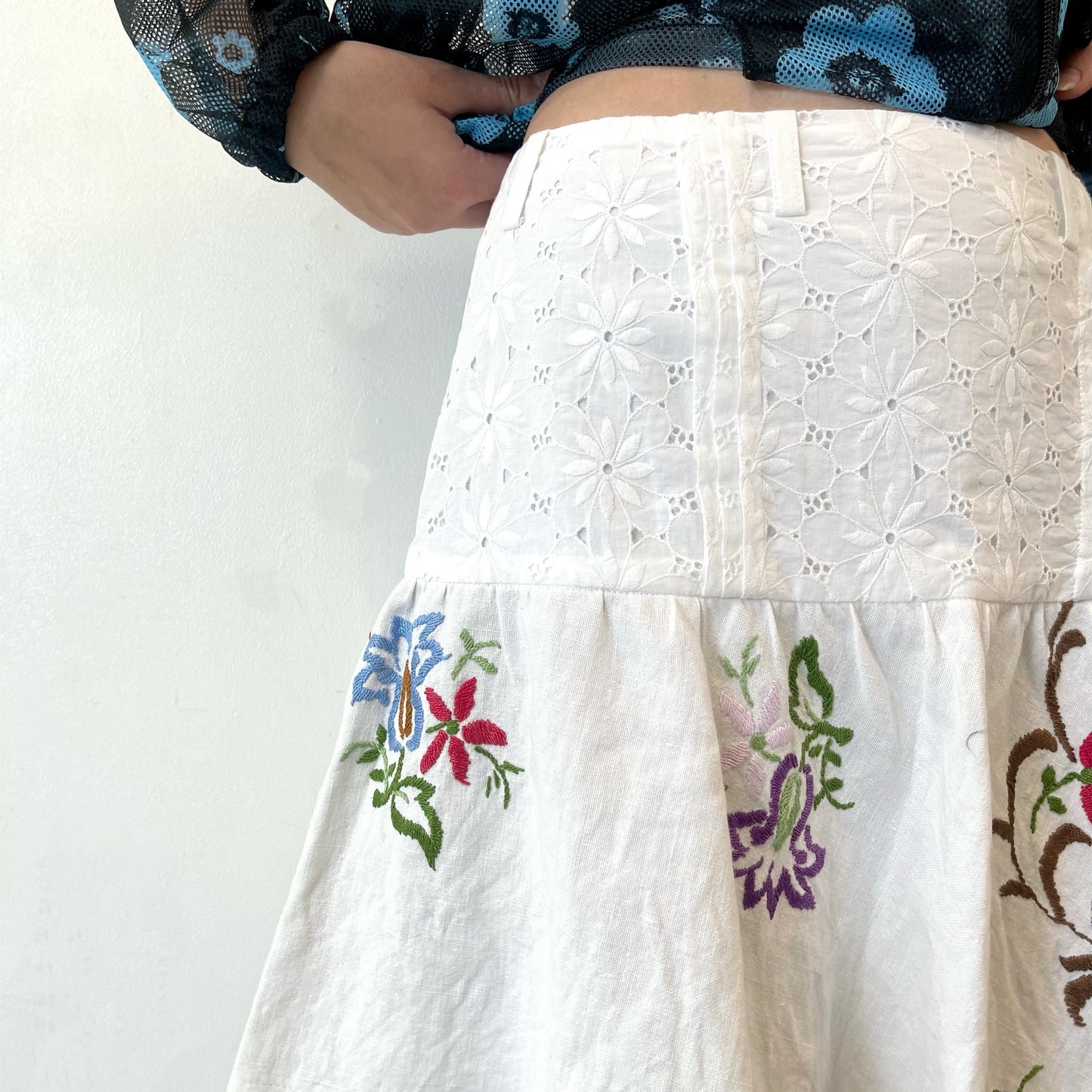 【SHEEP別注】TABLE CLOTH GATHERED SKIRT / テーブルクロスギャザースカート