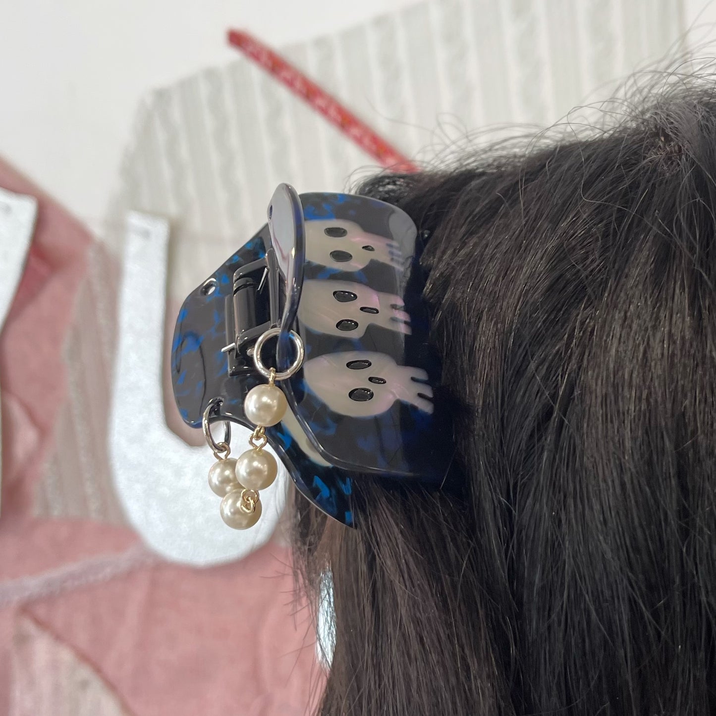 Skull hair crip / スカルヘアクリップ
